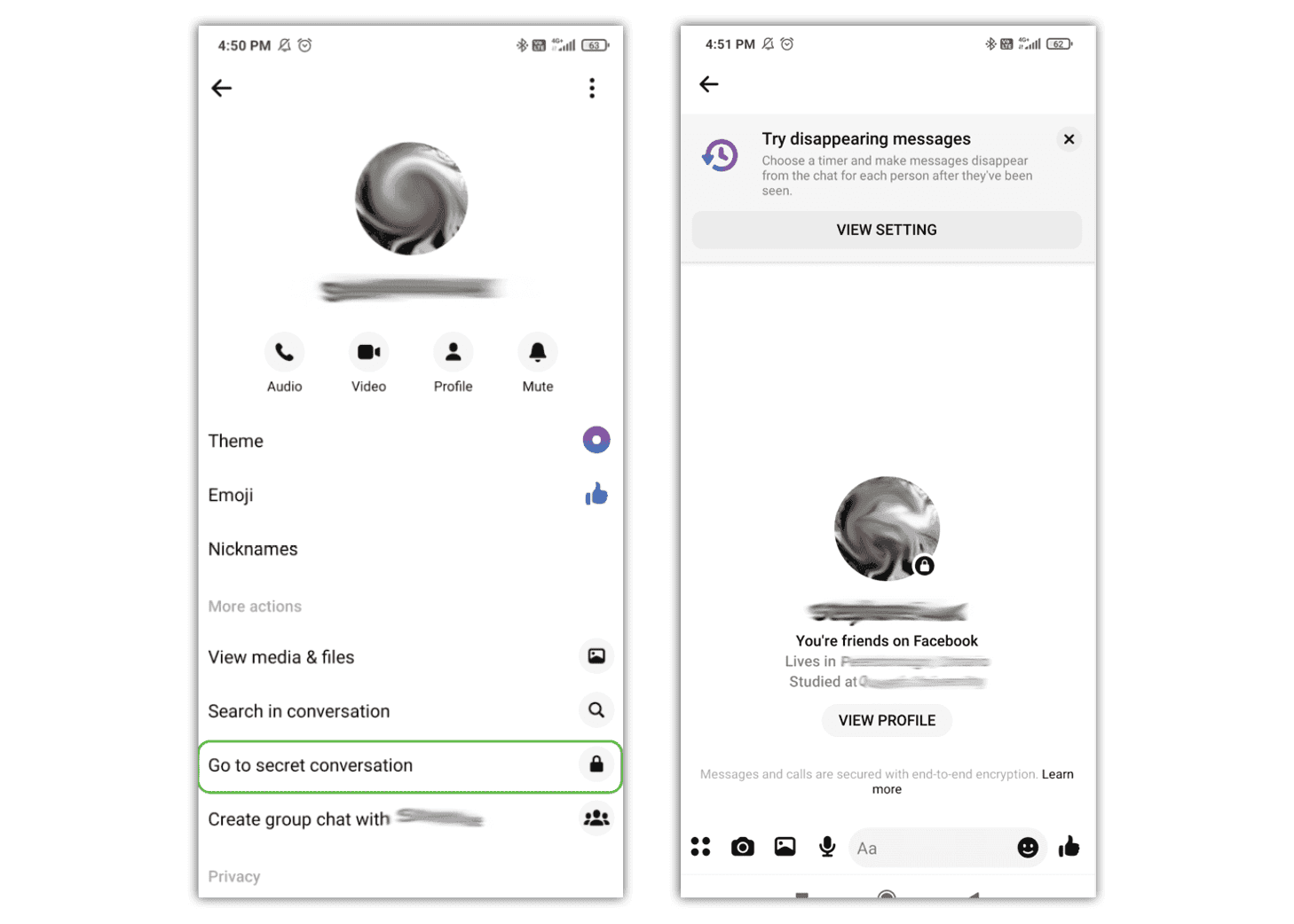 messenger step 5