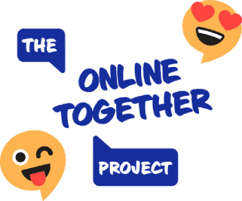 Il logo del progetto Online Together