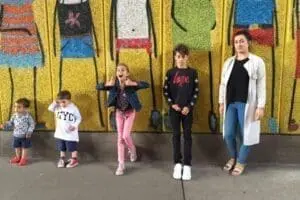 Emma and her kids