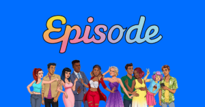 Episode game characters with the logo above them.