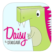 Логотип динозавра Дейзи