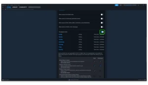 Screenshot of Steam parental controls with Playtime limits turned on.