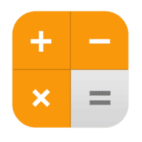 Icon for a calculator decoy app.