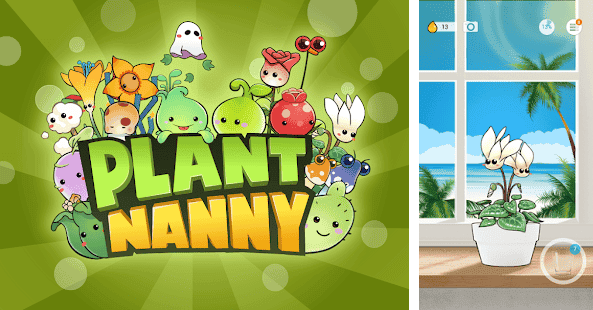 Bild der Pflanzen-Nanny-App