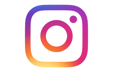 Logo gradientowe na Instagramie