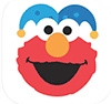 Symbol für die Sesame Street Yourself-App für iOS, die Kinder durch Verkleiden und Mitsingen unterhält.