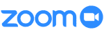 Логотип платформы видеоконференцсвязи Zoom