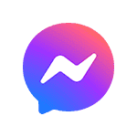 Logo van Facebook Messenger