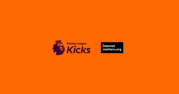 Logotipo da Premier League Kicks e Internet Matters