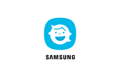Samsung Kids app icon with the Samsung logo sitting underneath.