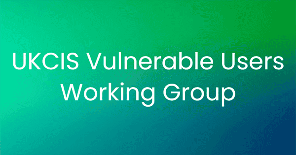 UKCIS Kwetsbare gebruikers werkgroeplogo