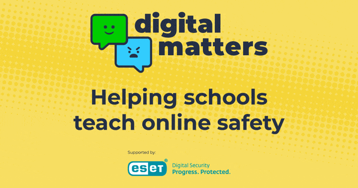 Digital Matters is een gratis online veiligheidslesplatform voor docenten