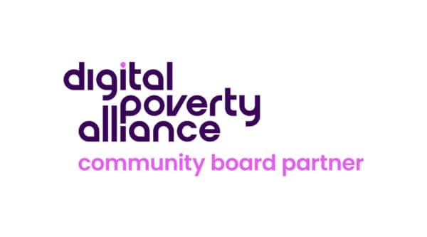 Logo van de Digital Poverty Alliance