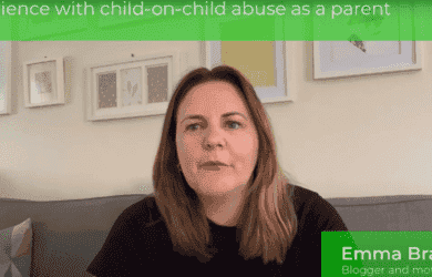 Mãe Emma fala sobre sua experiência com abuso infantil