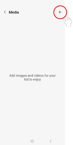 Samsung Kids Parental dodaj multimedia
