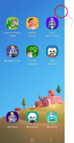 Samsung menu dla dzieci