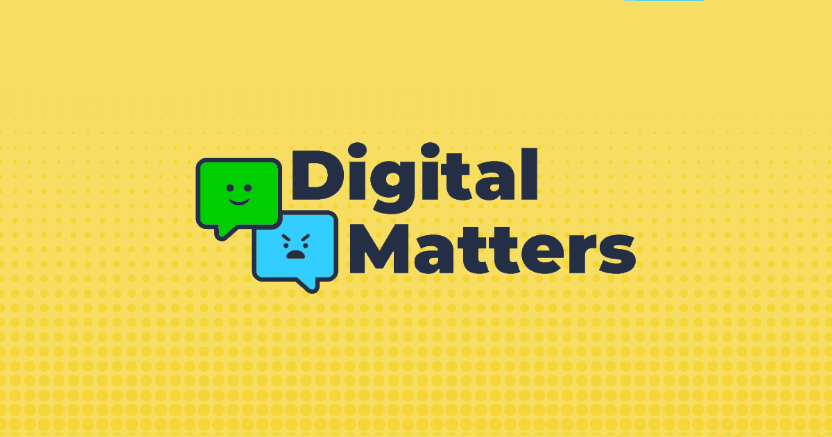 Gif showing some examples of Digital Matters lessons and teacher feedback.