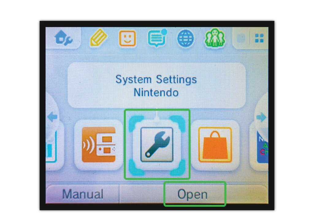 Nintendo-DS-Schritt-1