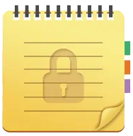 Icon for a notes decoy app.