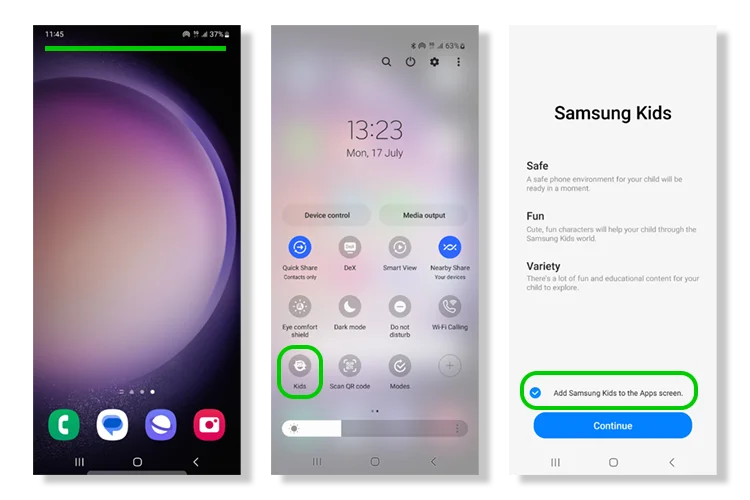 Samsung-Schritt-1