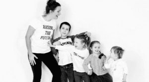 Mel Knibb en familie