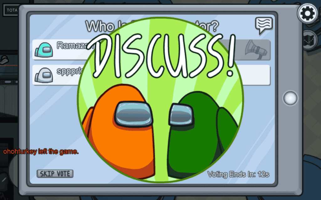 Teamwork in Among us