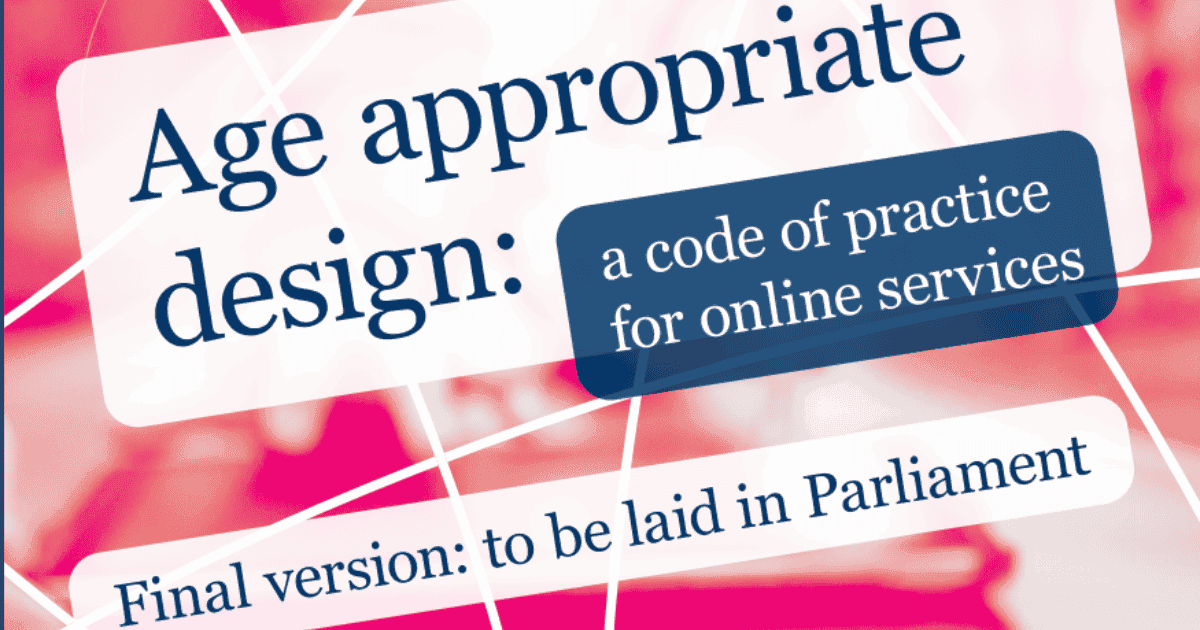 Age Appropriate Design Code protect kids online | Internet Matters