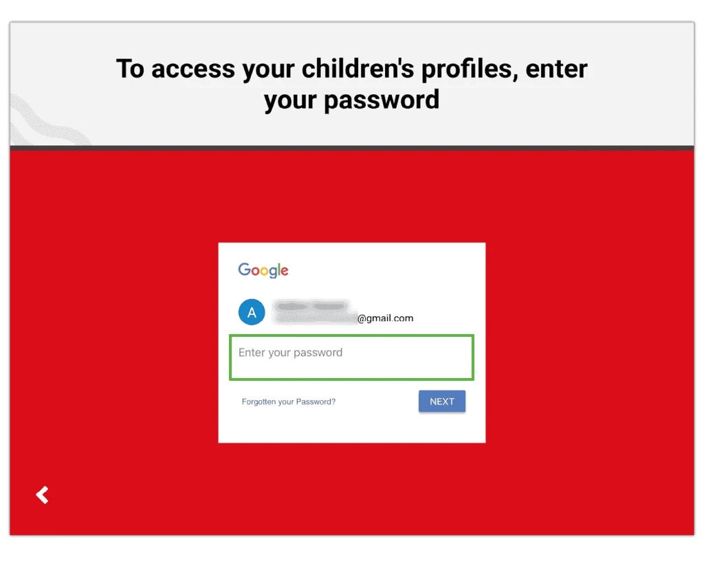 Youtube kids Step 3