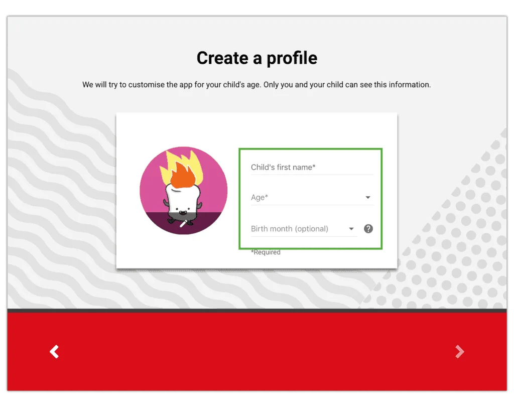 Youtube kids Step 6