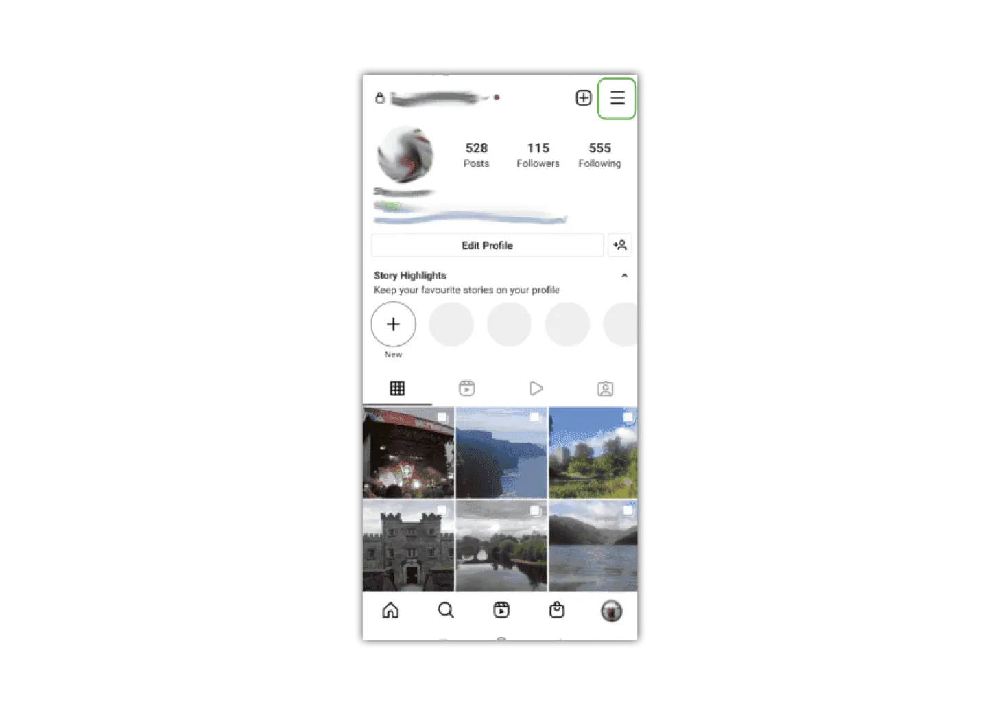 How to make an account private