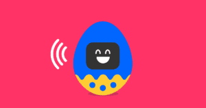 design of an hidden tech toy inside an egg