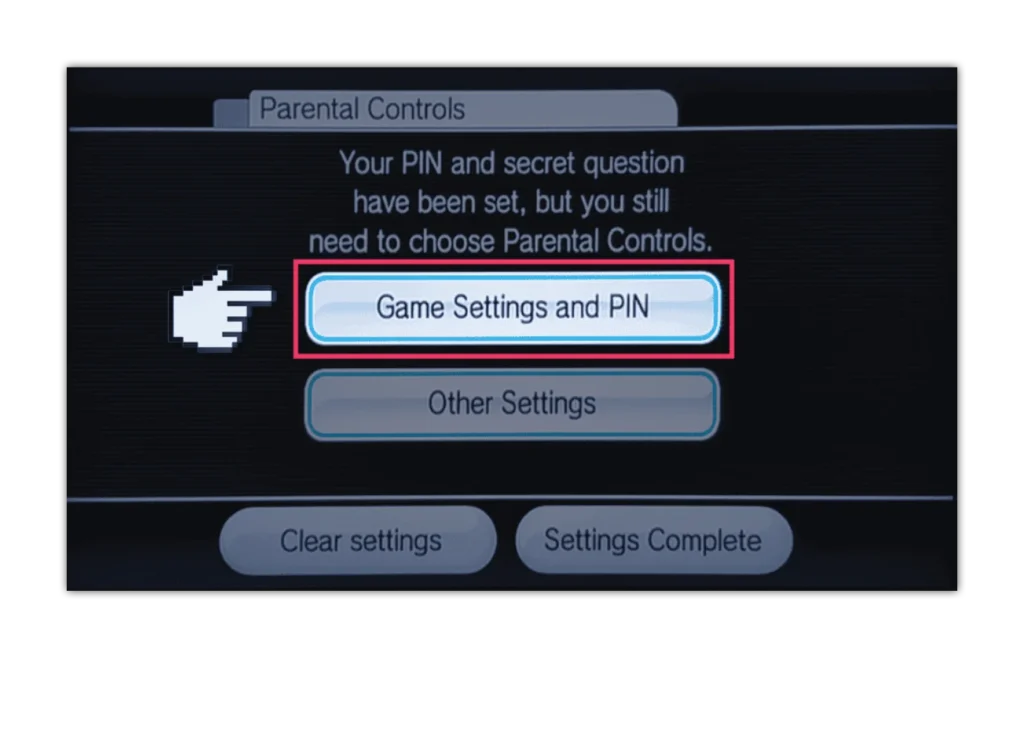 Wii step 4