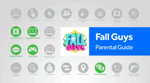 Cover image from Fall Guys parental controls guide video