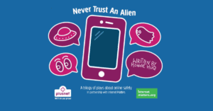 Never trust an alien cover image.