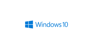 Windows 10 logo on white background