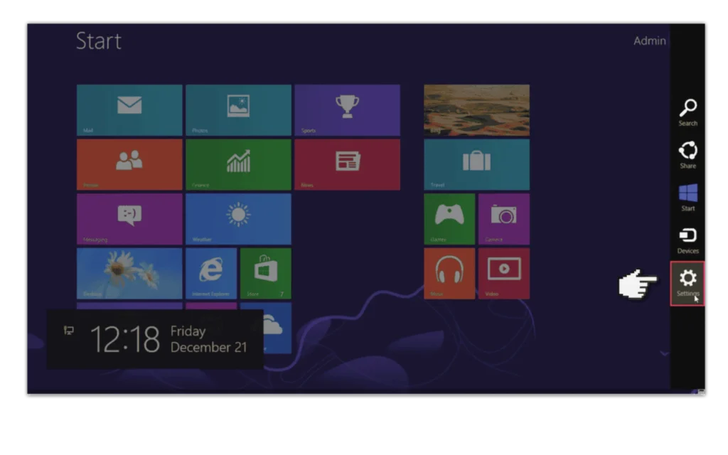 windows 8 step 2