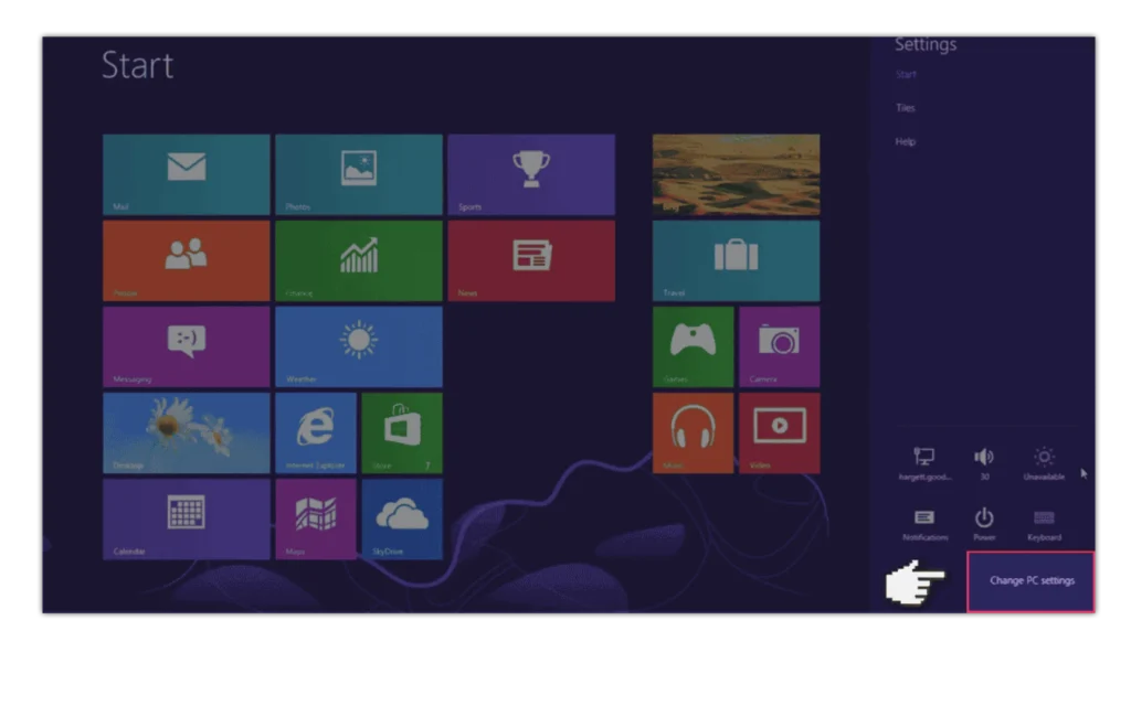 windows 8 step 3