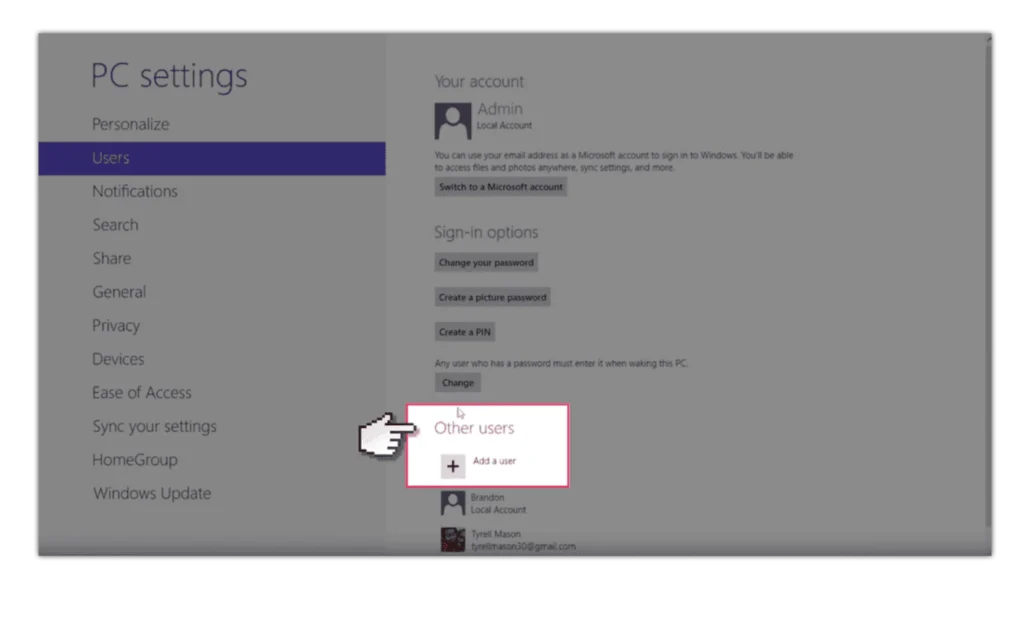 windows 8 step 5