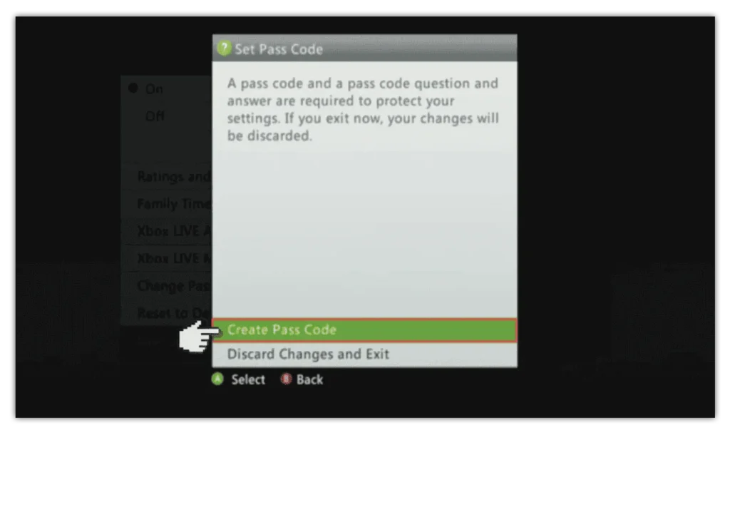 xbox 360 step 5