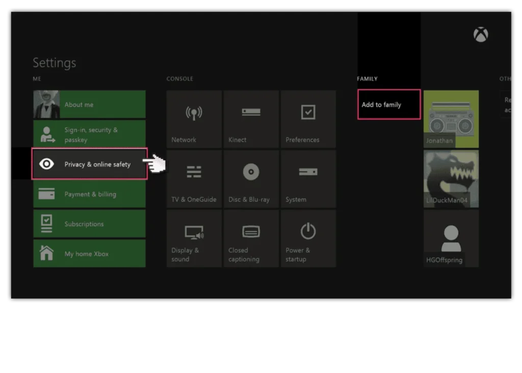 xbox step 2