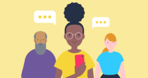 conversation - talking graphic