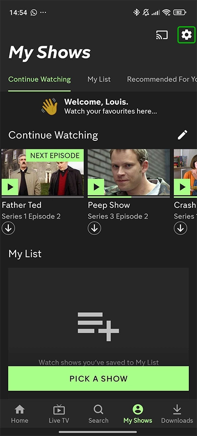 Channel 4 My shows