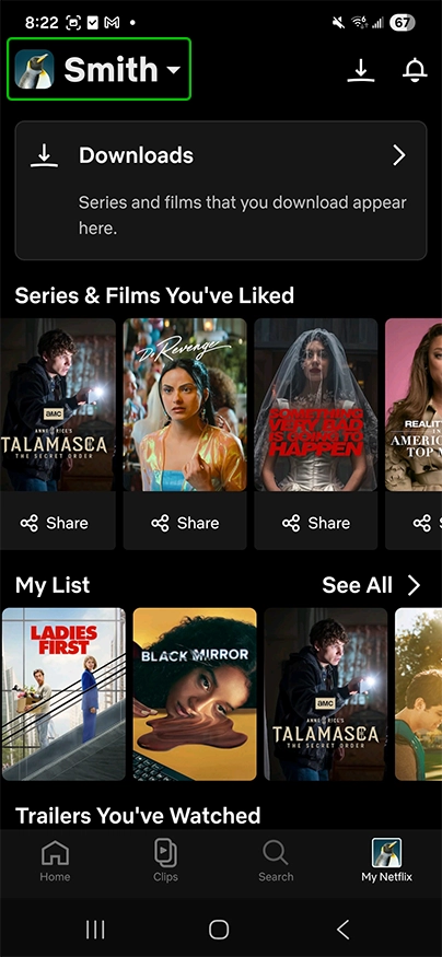 Netflix My Netflix