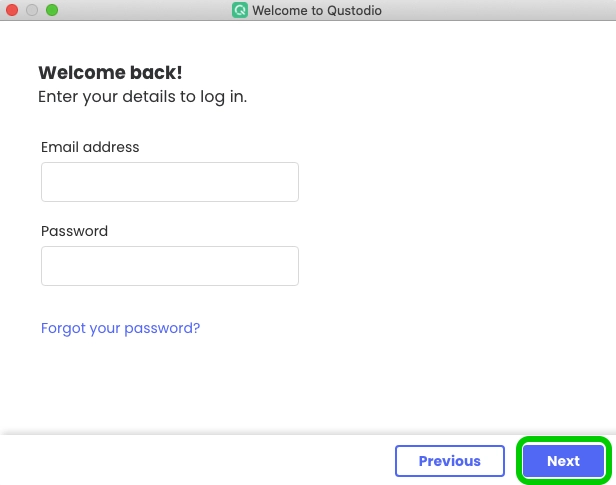 Qustodio login