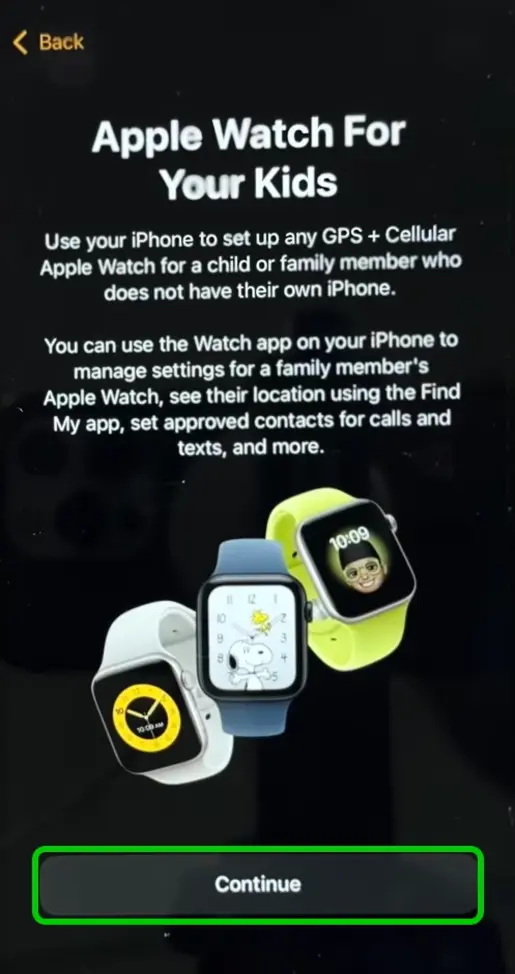 Apple Watch for your kids