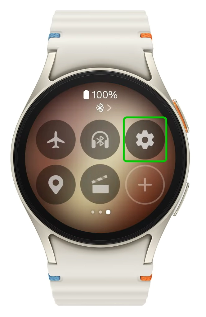 Galaxy Watch settings