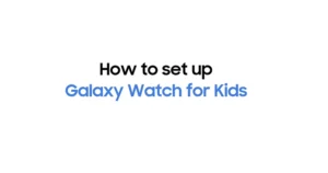 Galaxy Watch cover