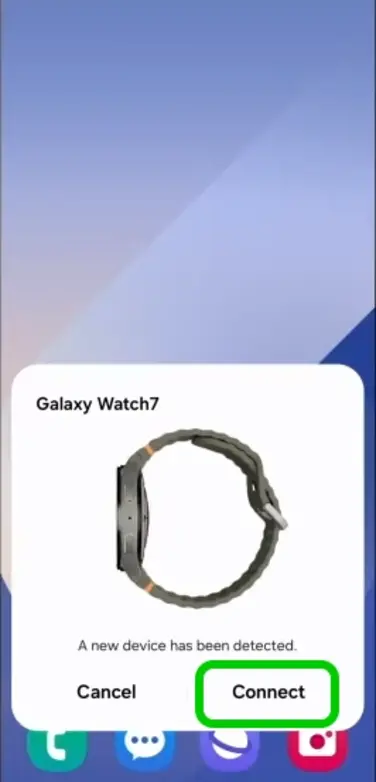 Galaxy Watch pairing