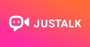 JusTalk logo colour