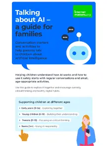 Screenshot of Talking AI guide cover page.